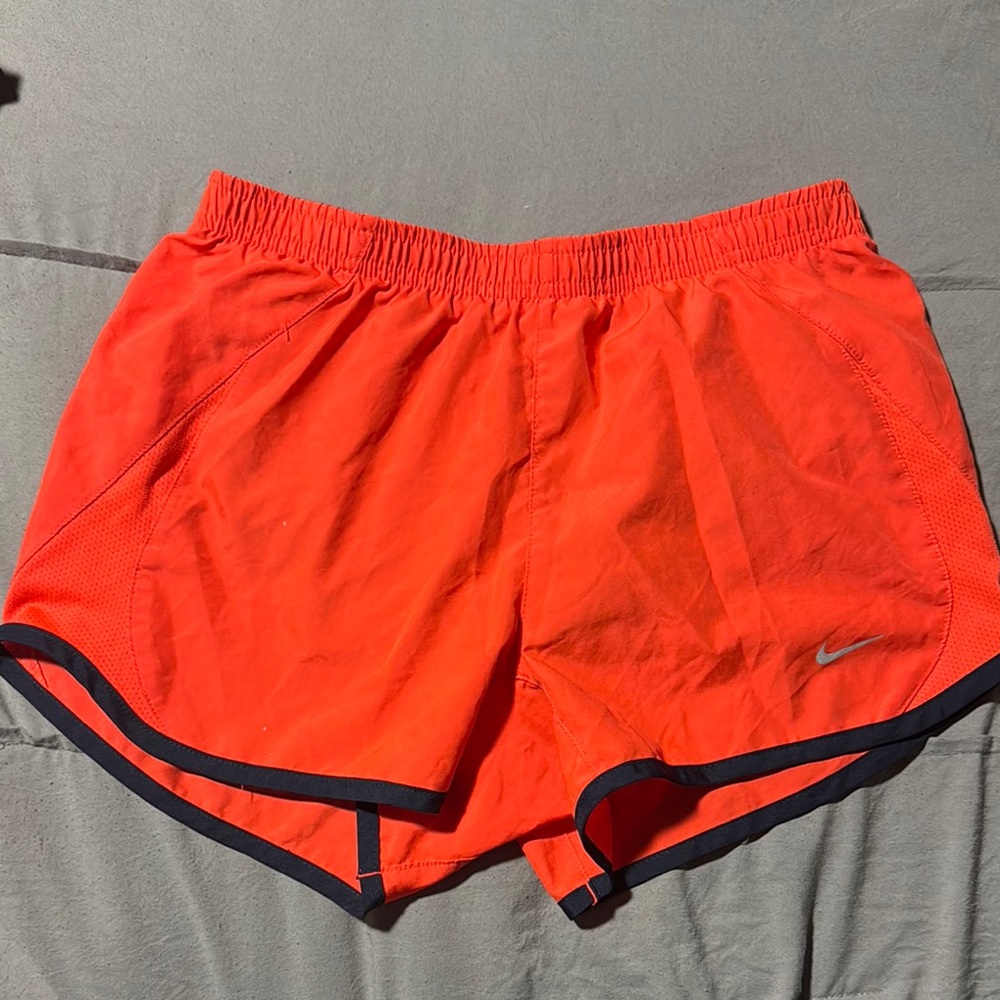 Nike Orange Athletic Shorts